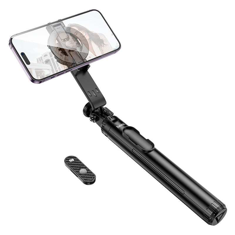1.5m Magnetic Live Broadcast Tripod Stand & Selfie Stick (Bluetooth 5.2 Remote)